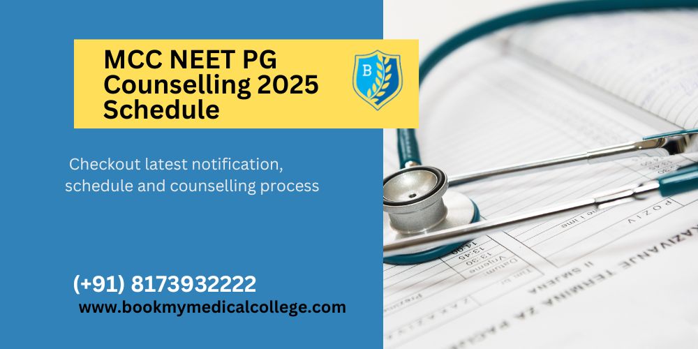 mcc neet pg counselling schedule 2025